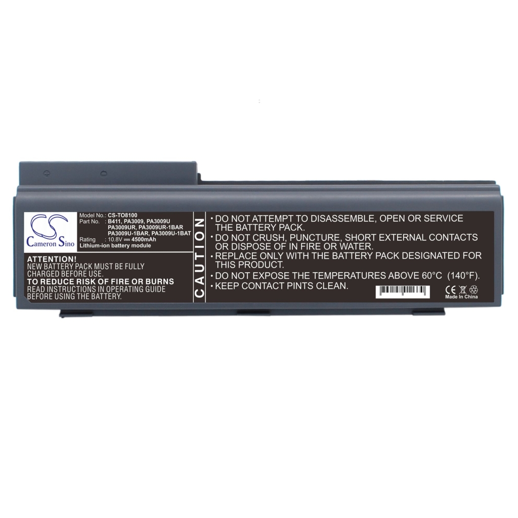 Batterier till bärbara datorer Toshiba CS-TO8100