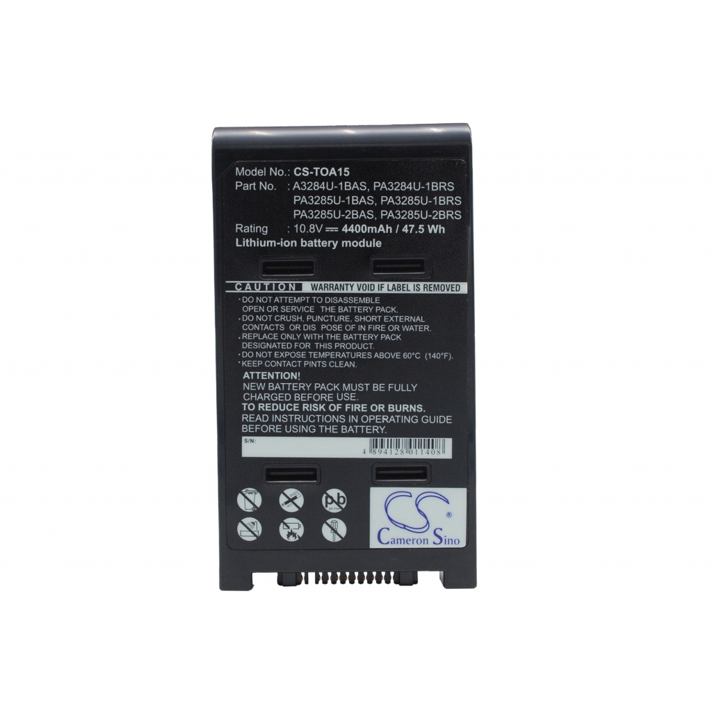 Batterier Ersätter Dynabook Satellite K17 166E/W