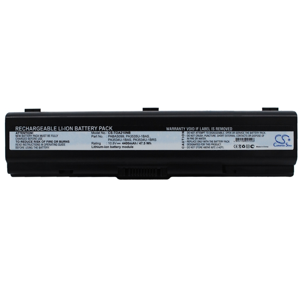 Notebook battery Toshiba Satellite Pro A200SE-1TC