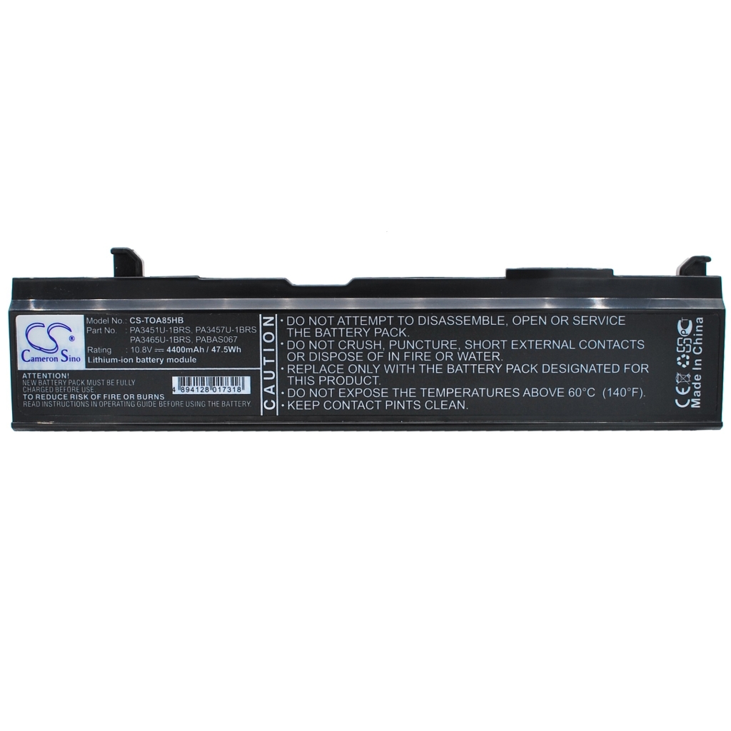 Notebook battery Toshiba Satellite A135-S4447