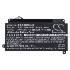 Kompatibel batteribyte för Toshiba P000619700,PA5208U-1BRS