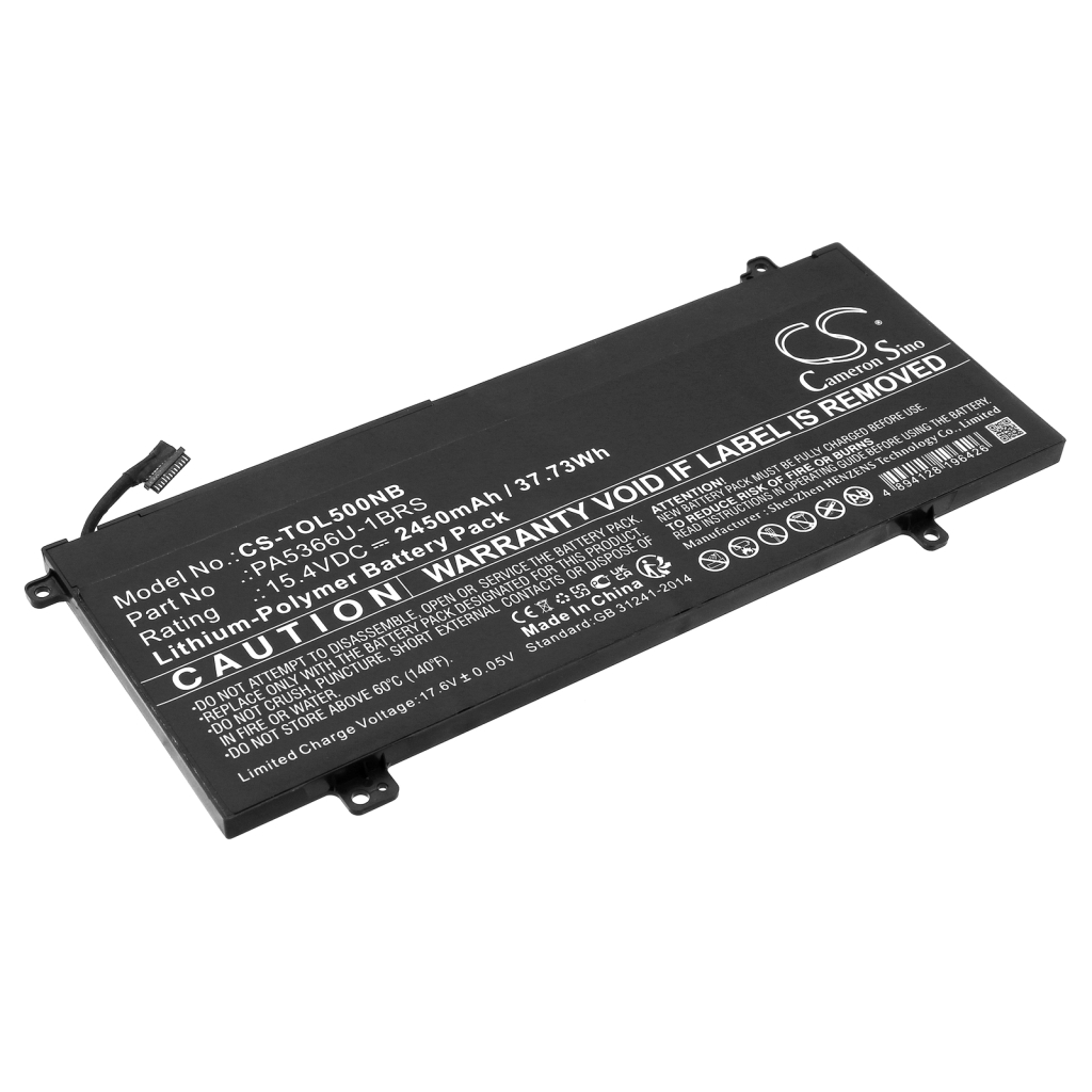 Batterier Ersätter Dynabook Satellite Pro L50-G-19E