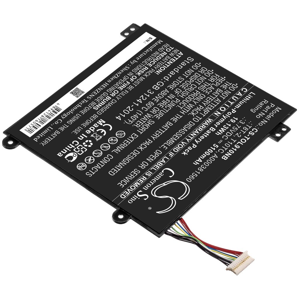 Batterier Ersätter Satellite Click Mini L9W-B-102