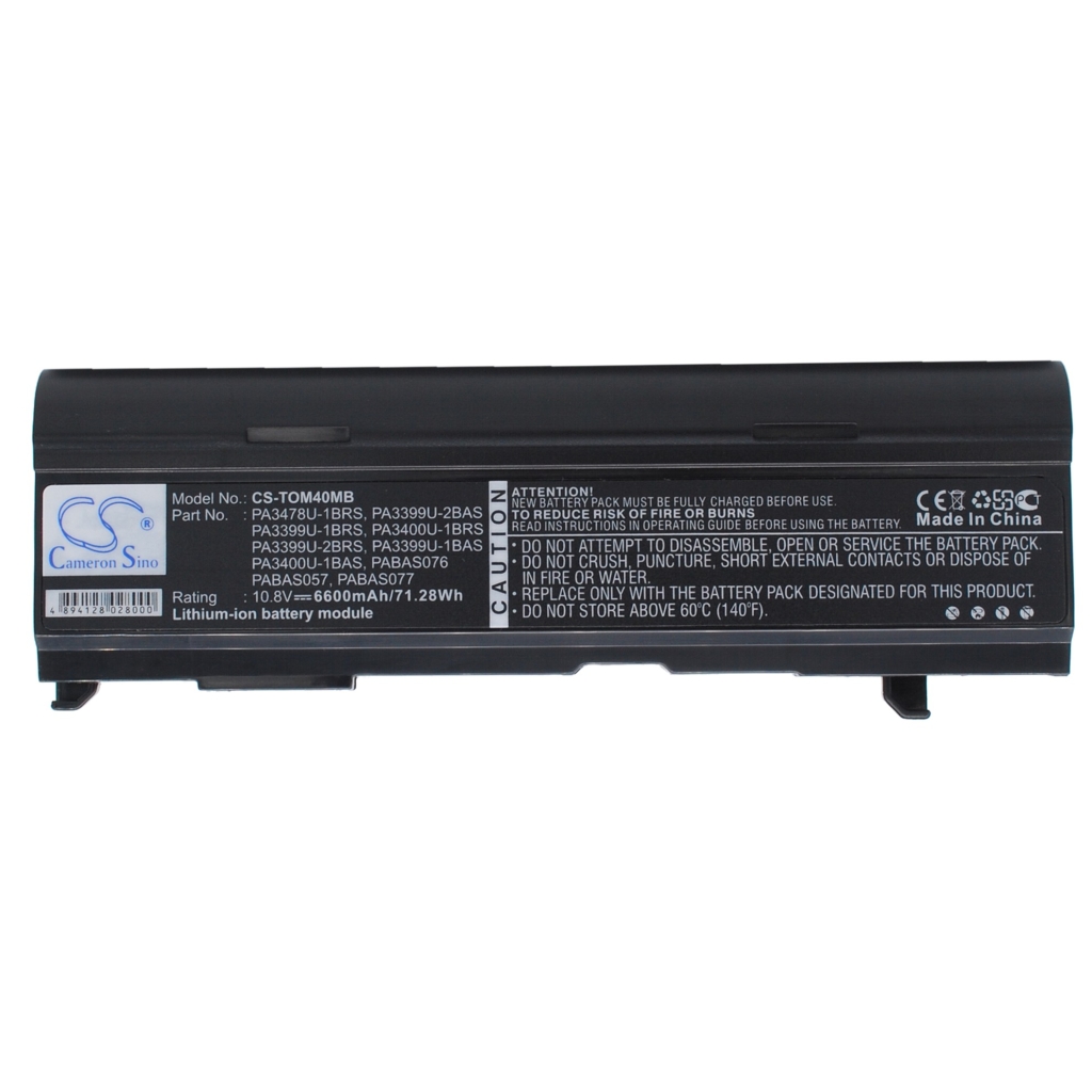 Notebook battery Toshiba Satellite A100-523