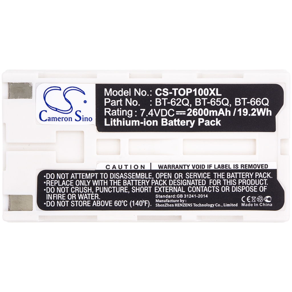 BarCode, Scanner Battery Casio CS-TOP100XL