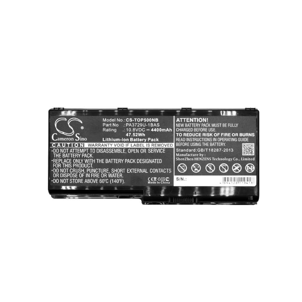 Notebook battery Toshiba Satellite P505-S8940