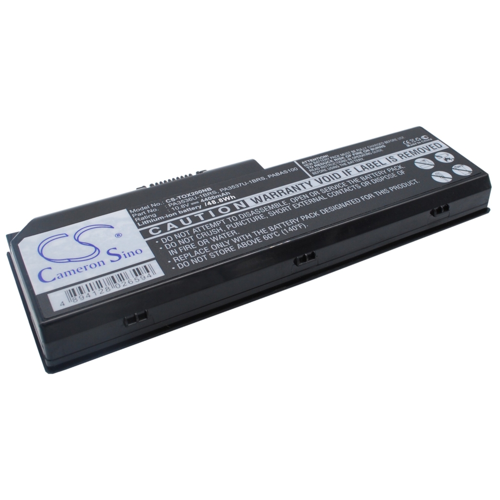 Notebook battery Toshiba Satellite X200-20J