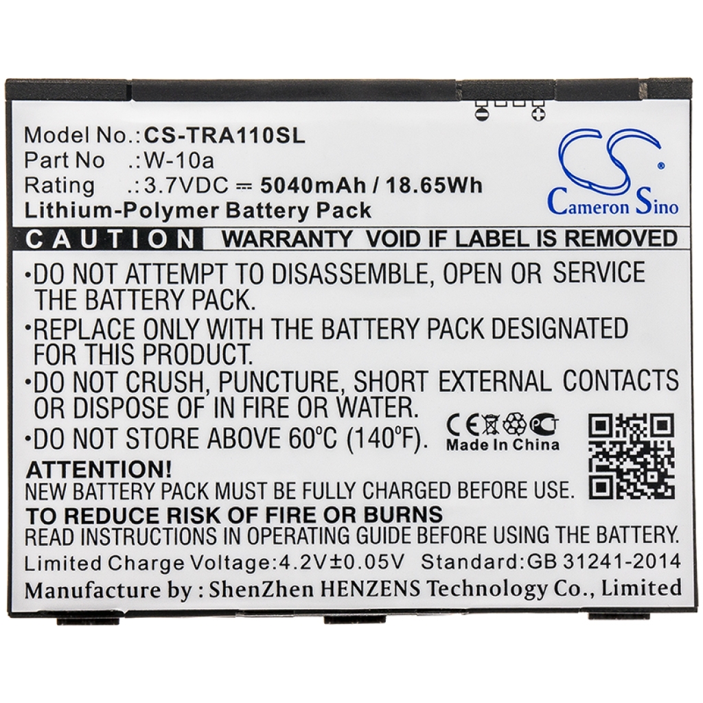 Batterier Ersätter NightHawk M2