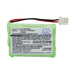 Kompatibel batteribyte för Tri-Tronics 1038100-D,1038100-E,1038100-G,1107000