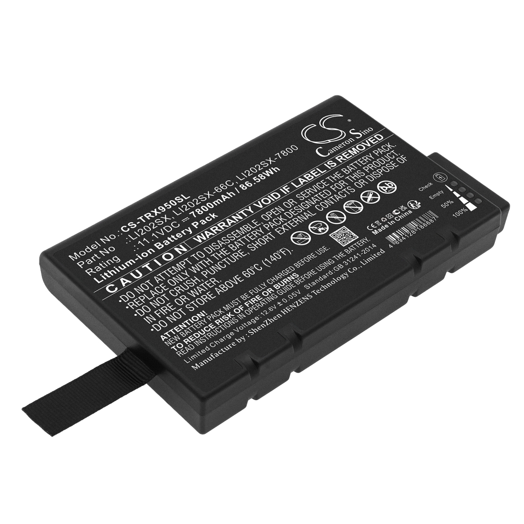 Batterier Ersätter LI202SX-66C