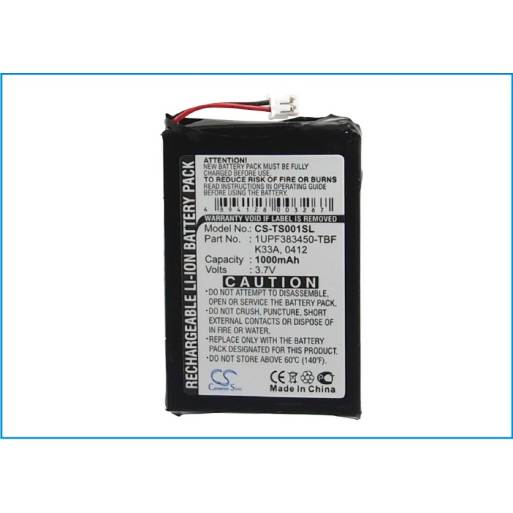Batterier Ersätter 1UPF383450-TBF
