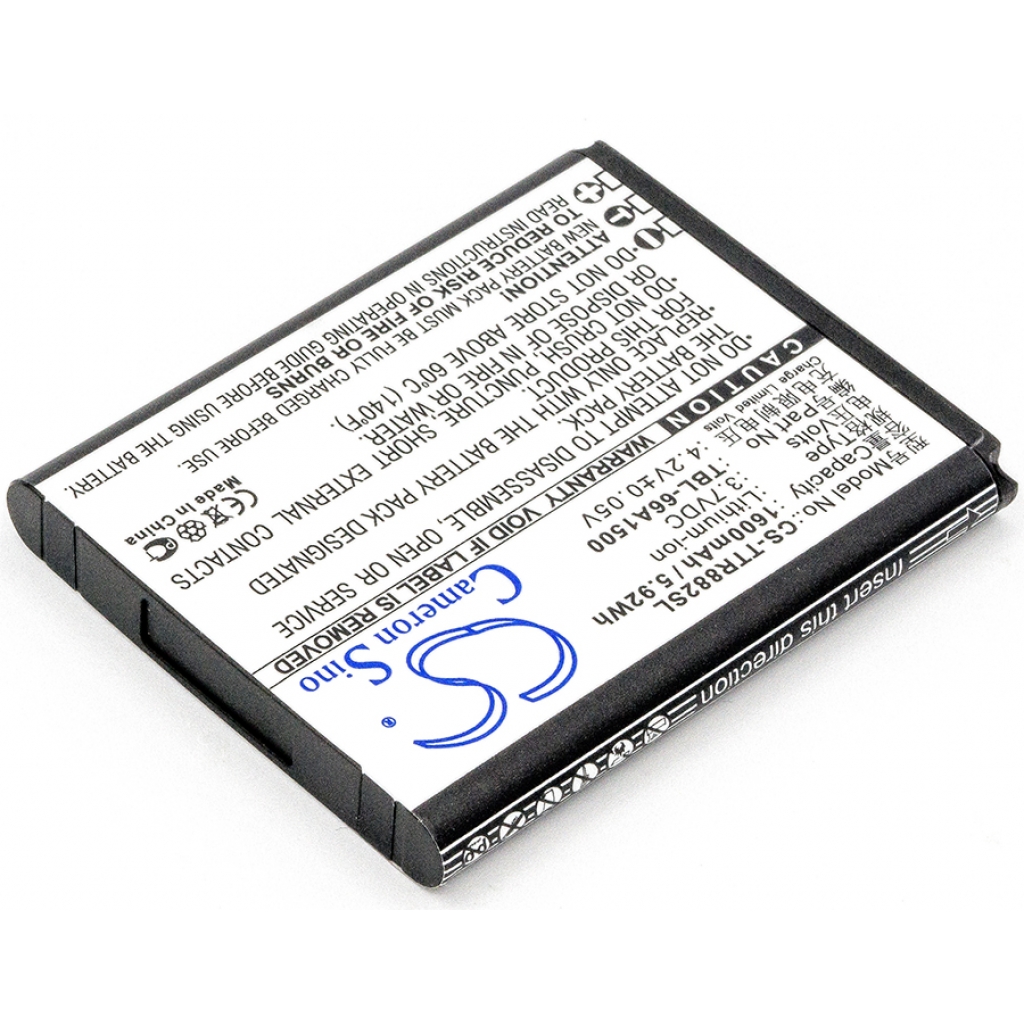 Batterier Ersätter TBL-66A1500