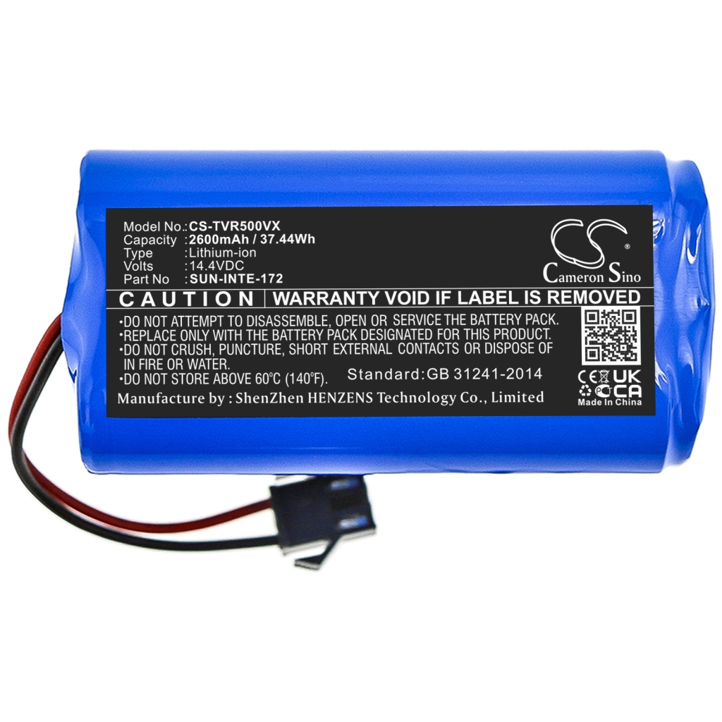 Smart Home Battery Liectroux CS-TVR500VX