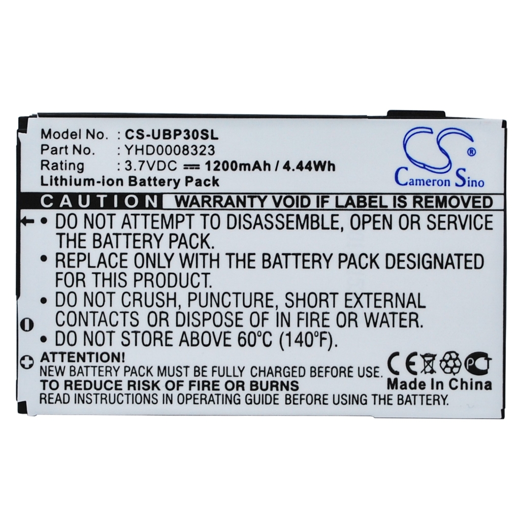 Batterier till mobiltelefoner Simvalley CS-UBP30SL