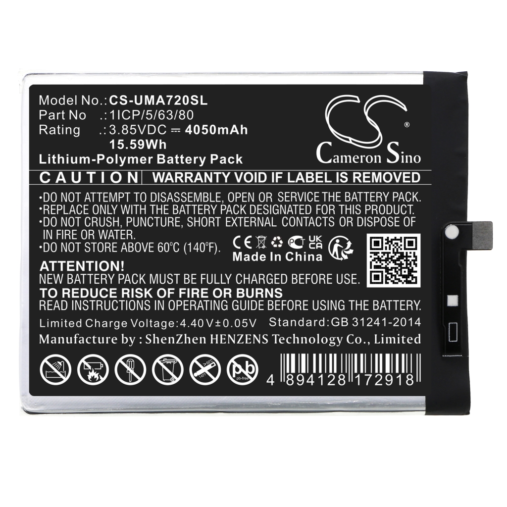 Mobile Phone Battery Umi CS-UMA720SL