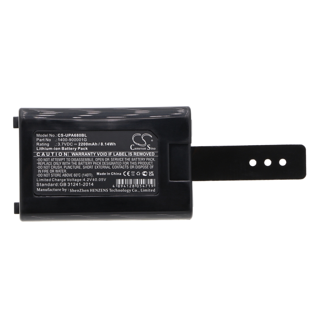 Batterier för skanner Unitech CS-UPA680BL