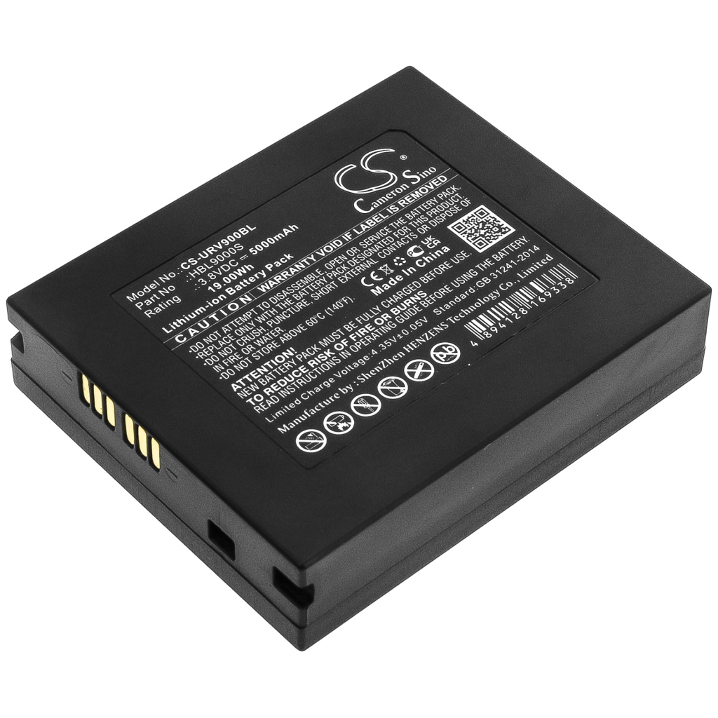Batterier för skanner Urovo CS-URV900BL