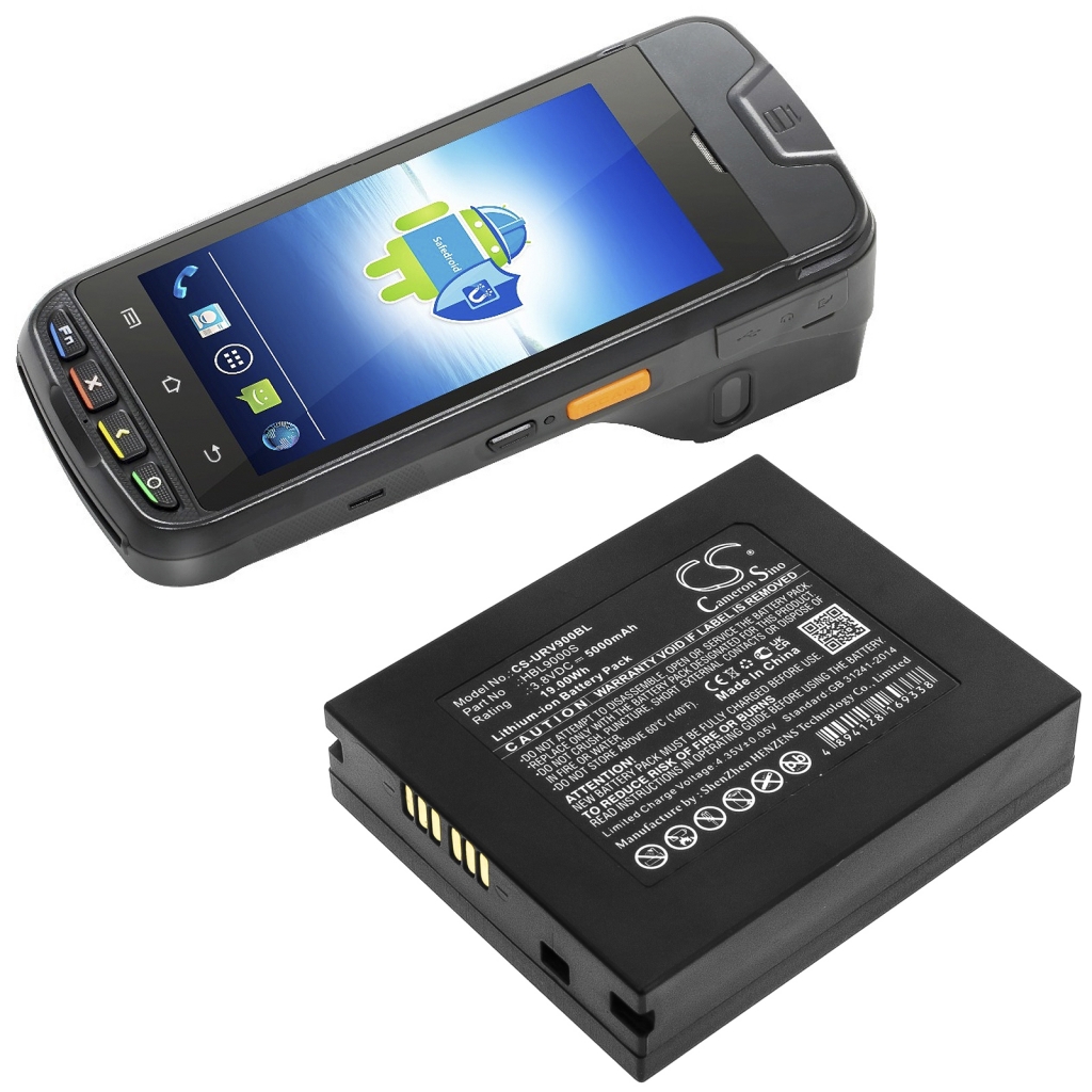 Batterier för skanner Urovo CS-URV900BL