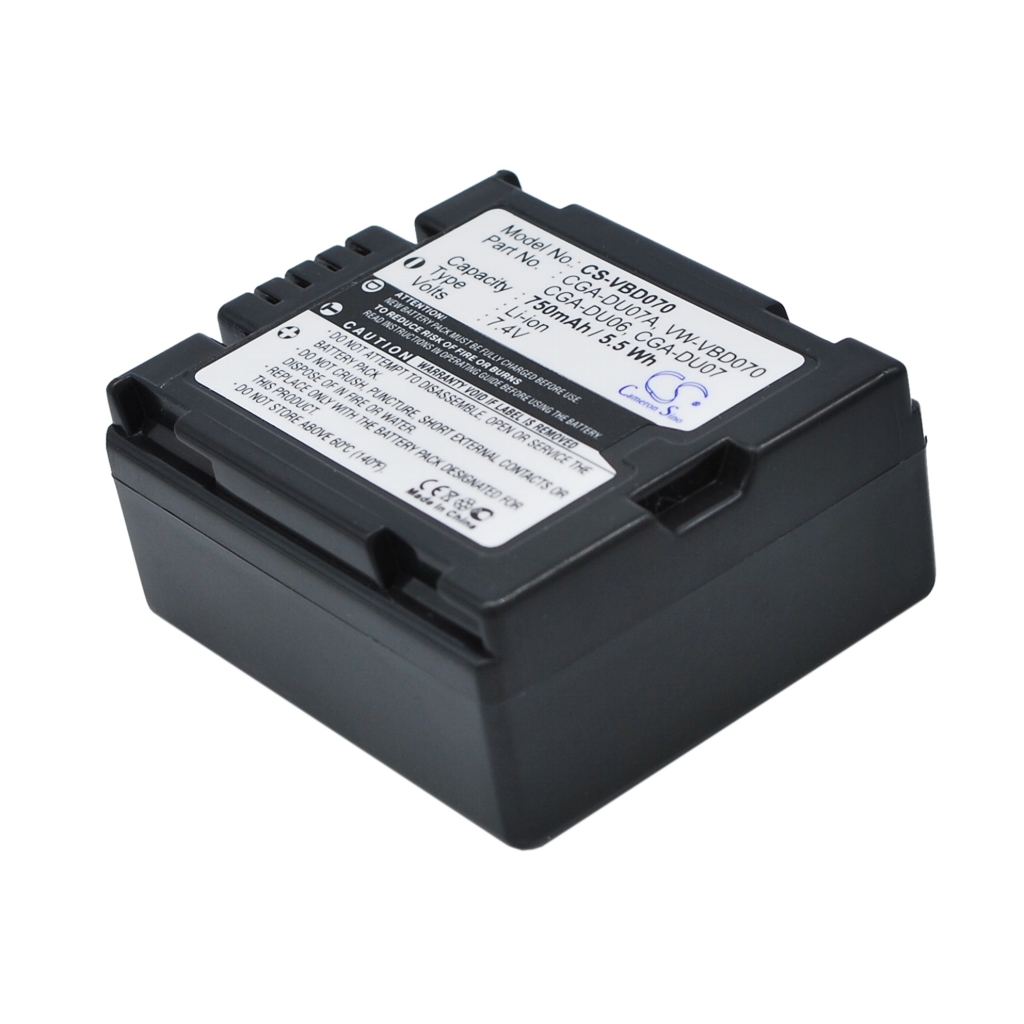 Batterier Ersätter CGA-DU07A/1B