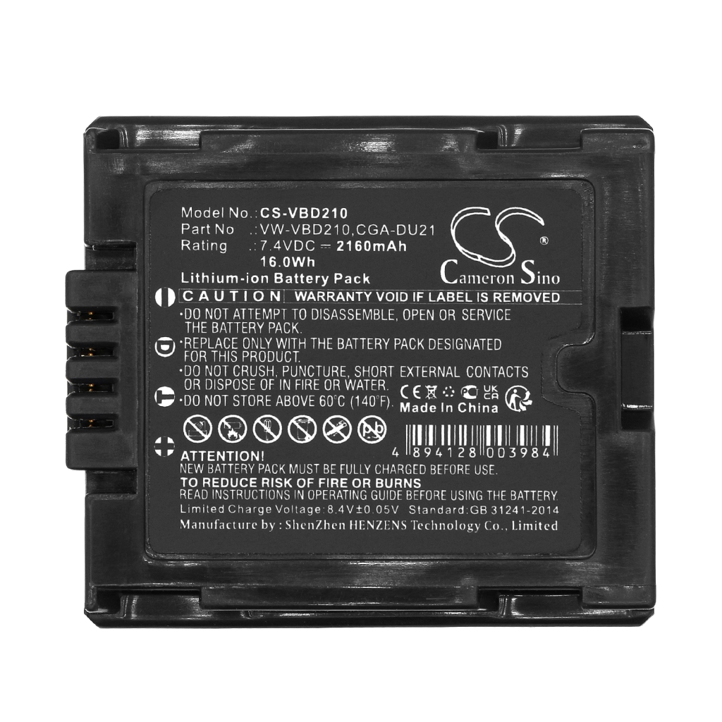 Camera Battery Panasonic NV-GS120K