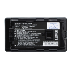 Compatible battery replacement for Panasonic VW-VBG6,VW-VBG6-K,VW-VBG6GK,VW-VBG6PPK