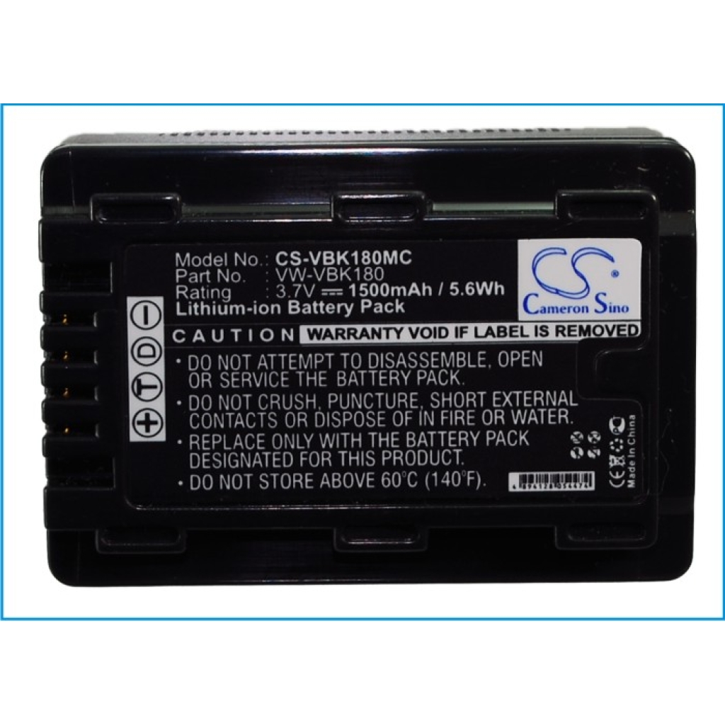 Batterier Ersätter HDC-TM99