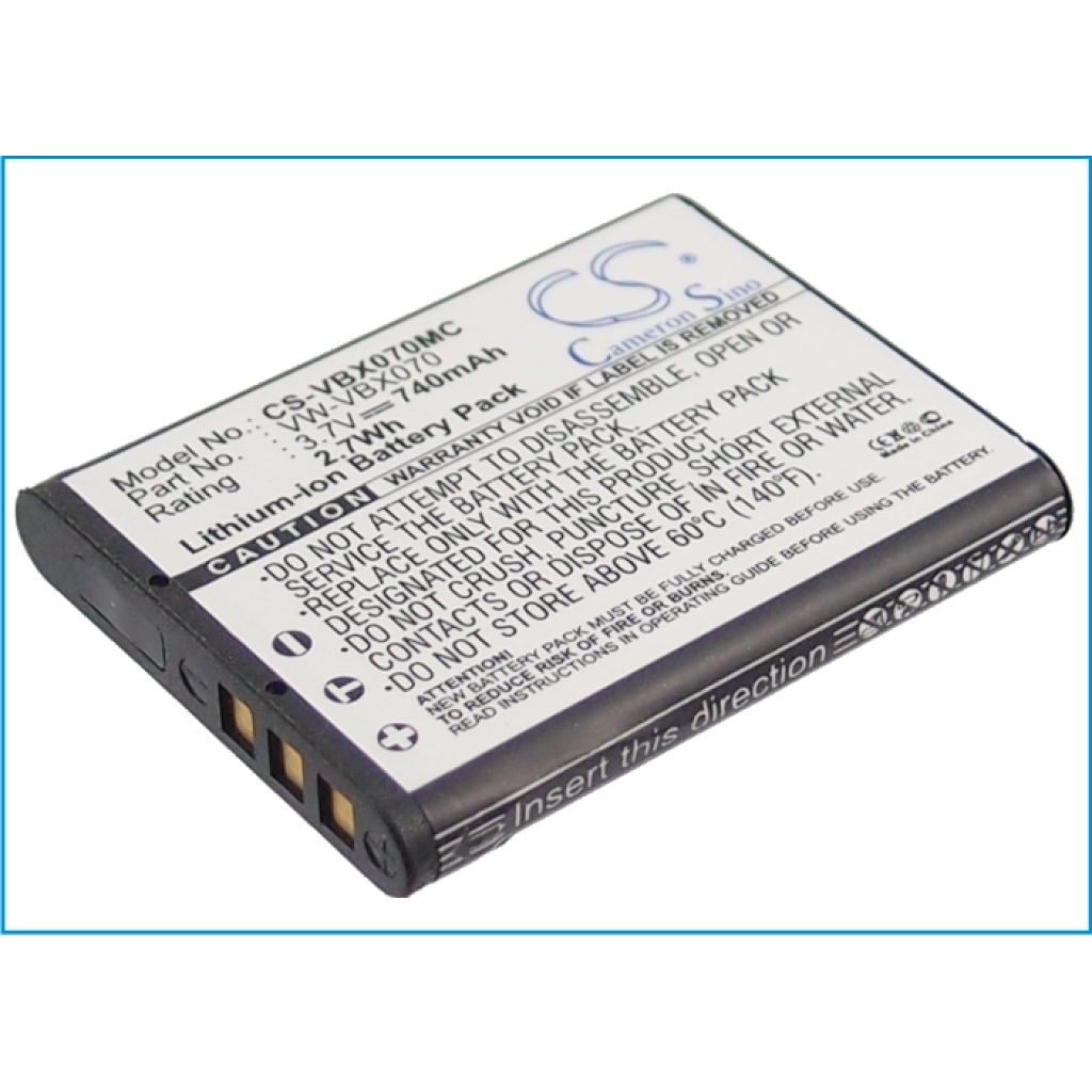 Camera Battery Panasonic HX-DC10