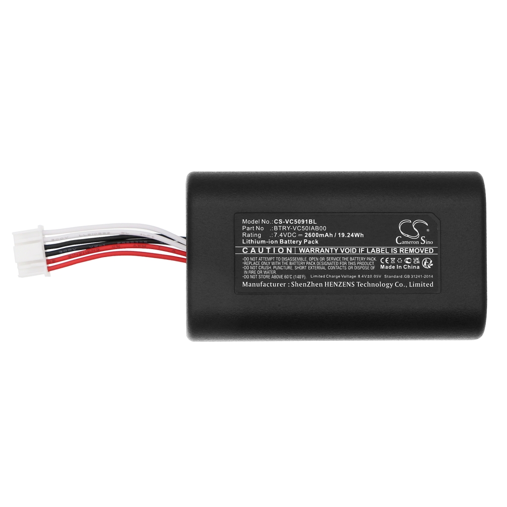 Battery Replaces BTRY-VC50IAB00