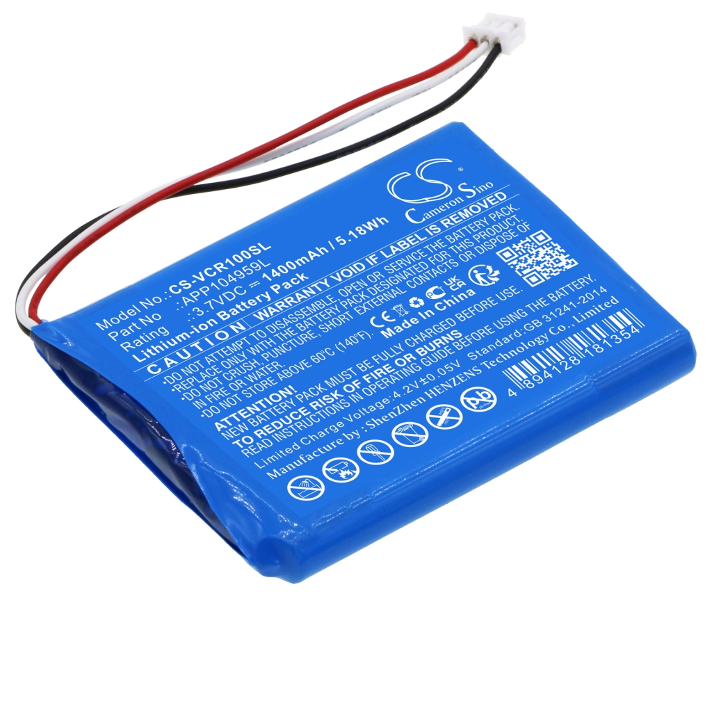 Batteries Amplifier Battery CS-VCR100SL