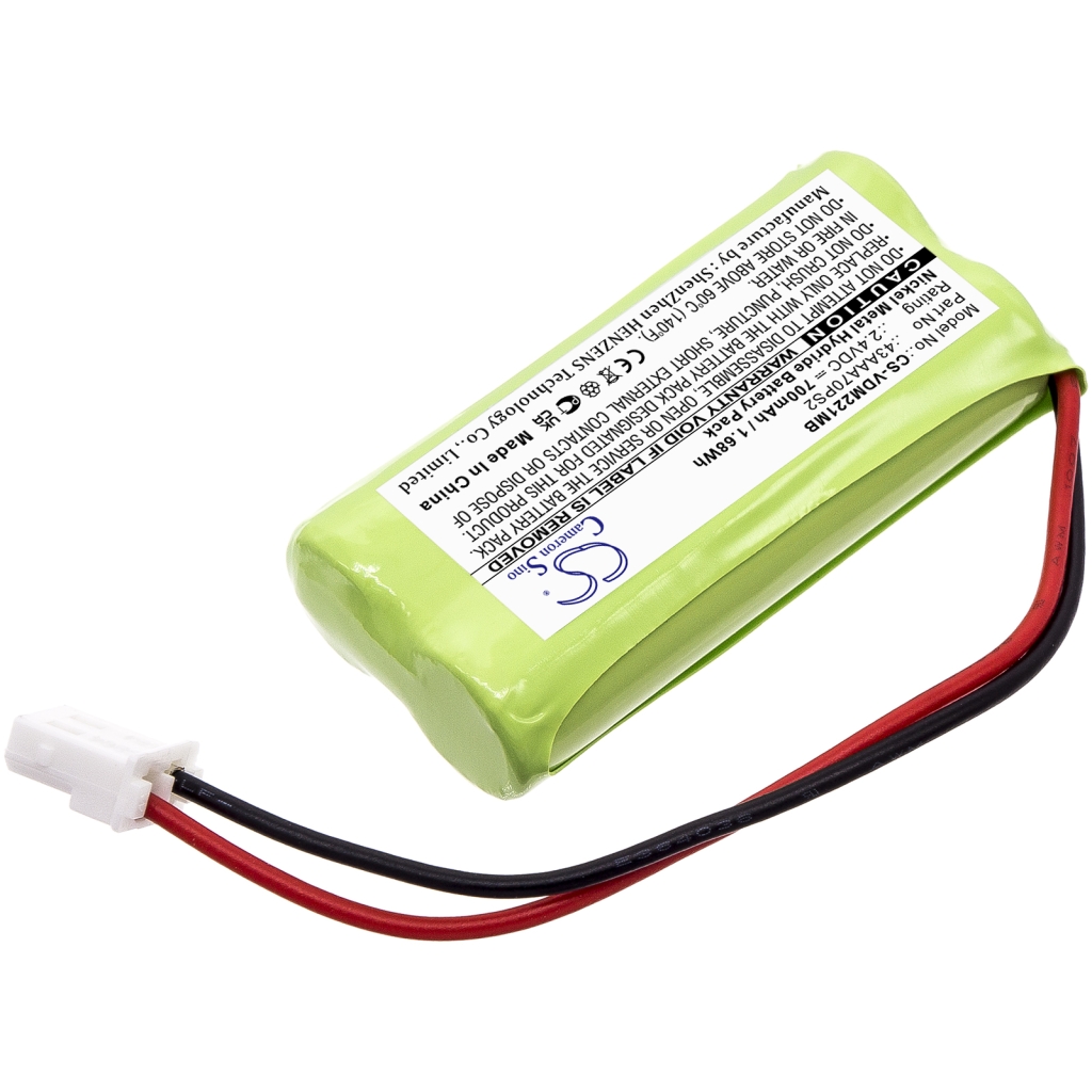 Batterier Ersätter Digital Audio Monitor DM221