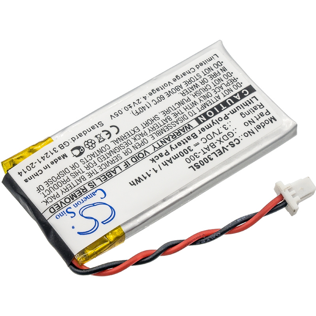 Batterier Ersätter Go Direct Tris-Compatible Flat pH