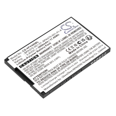 Kompatibel batteribyte för Verifone  BPK475-001-01-A, BPK475-001-01