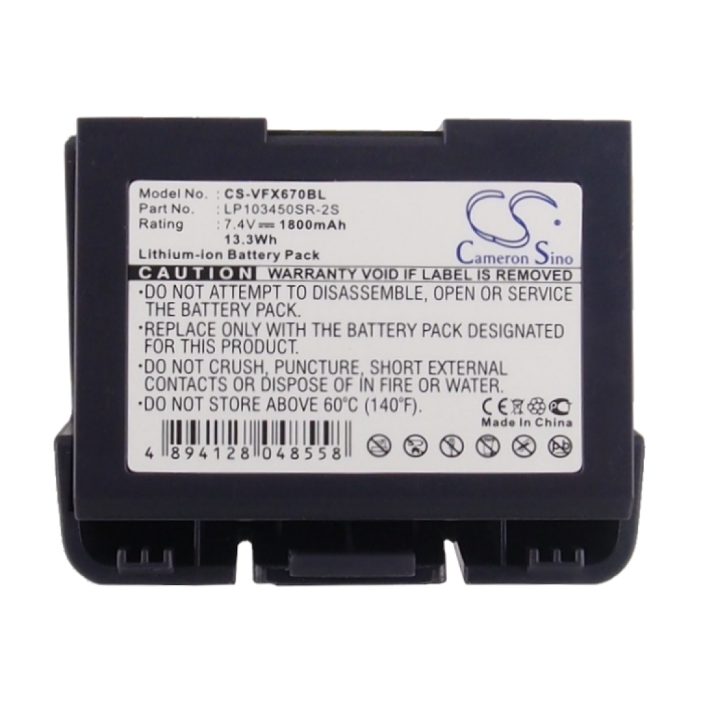 Batterier Ersätter LP103450SR-2S