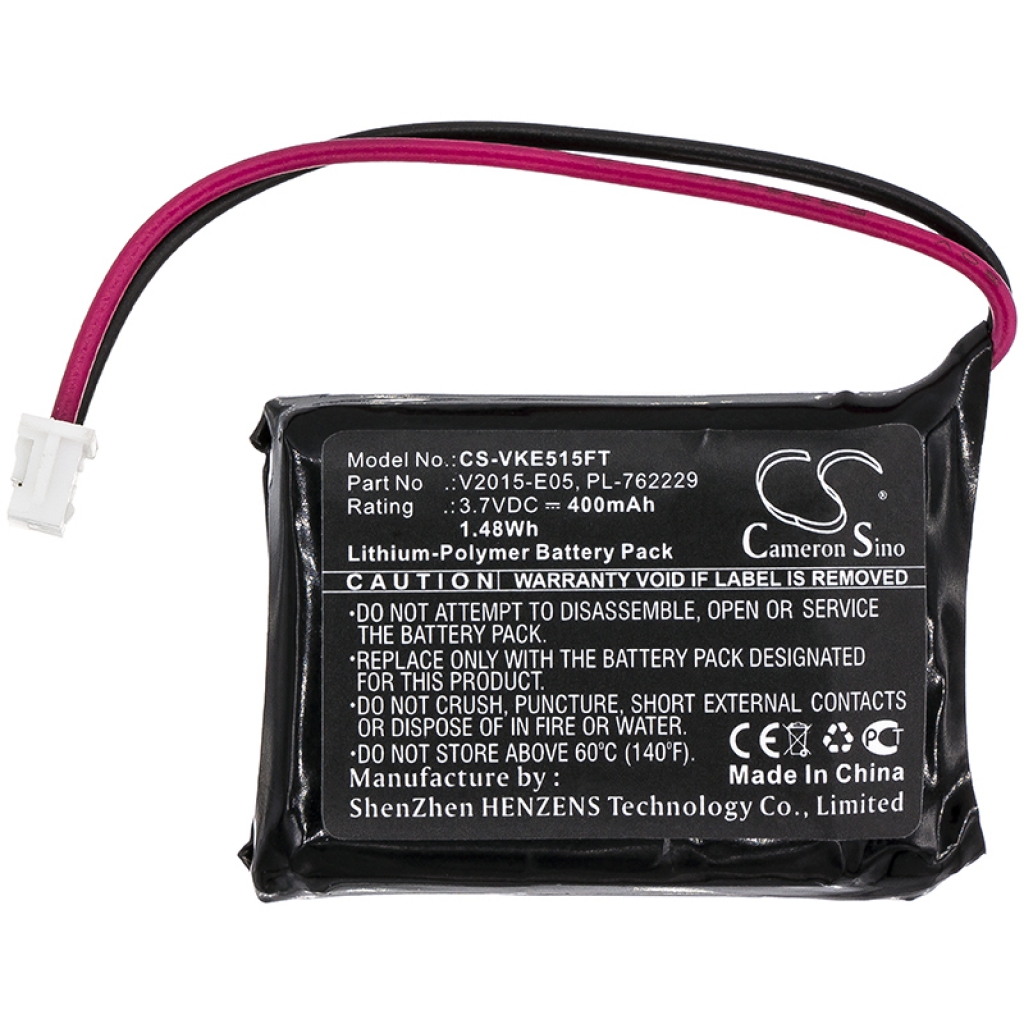 Batterier Batterier till hundhalsband CS-VKE515FT