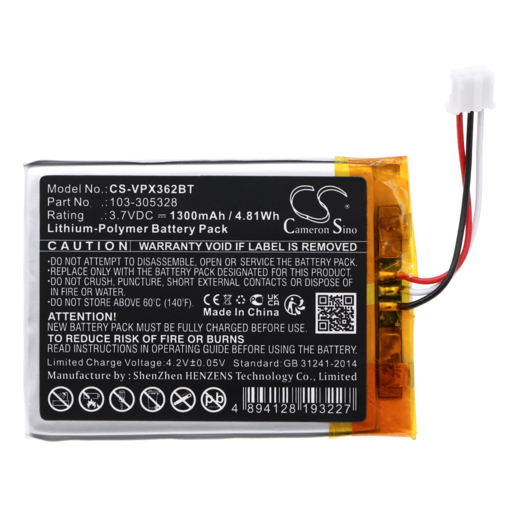 Battery Replaces 103-305328