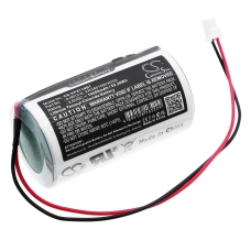 Compatible battery replacement for Visonic 0-102710,0-9912-K,09912K,88030498,ER34615M...