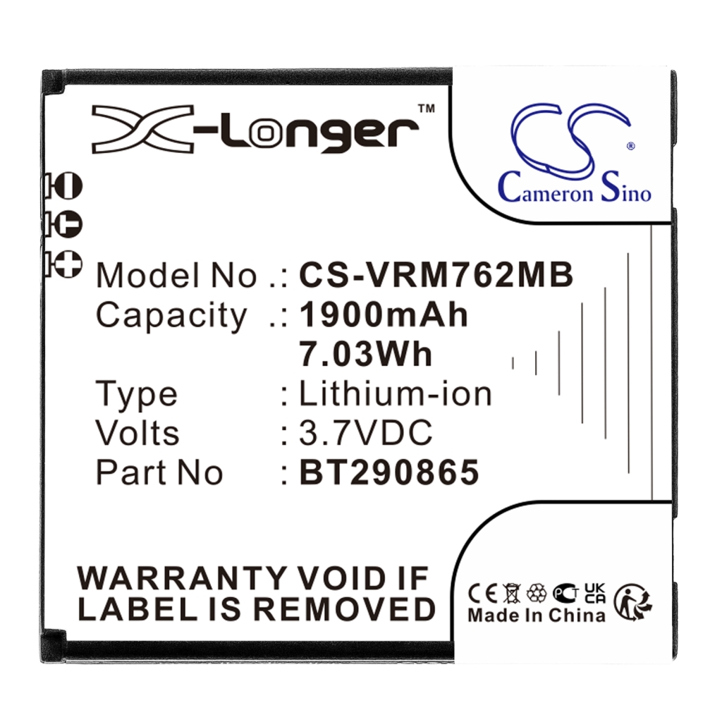 Batterier Ersätter BT290865