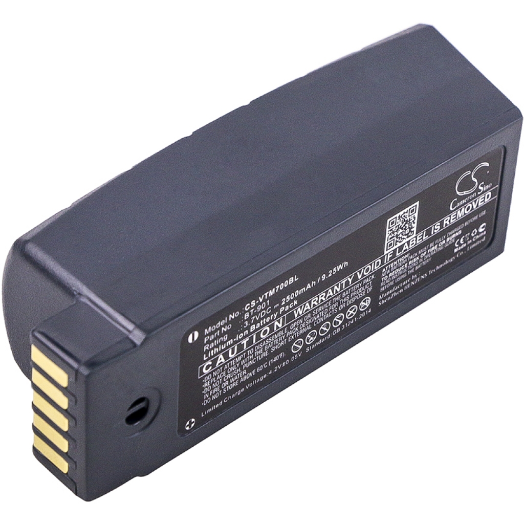 Batterier för skanner Vocollect CS-VTM700BL