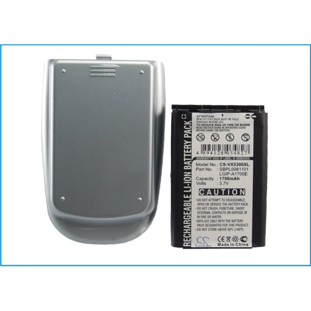 Batterier till mobiltelefoner LG CS-VX5300XL