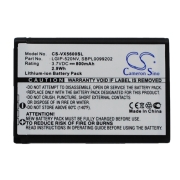 CS-VX5600SL<br />Batteries for   replaces battery LGIP-520NV