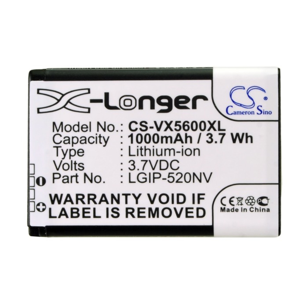 Mobile Phone Battery LG Revere LG-VN150PP