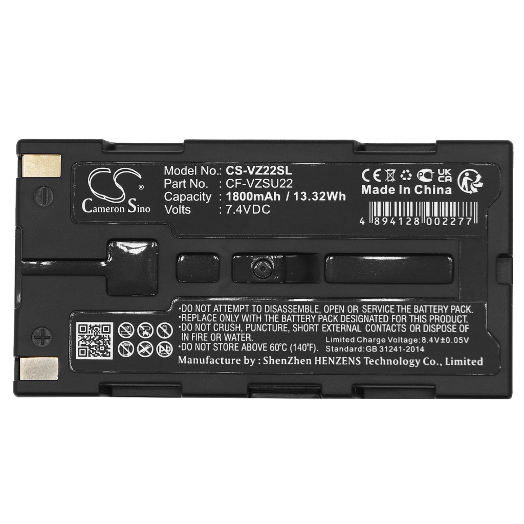 Battery Replaces 2UR18650F