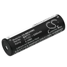 Kompatibel batteribyte för Welch-Allyn 10691,6911,BATT11,RI-ACCU