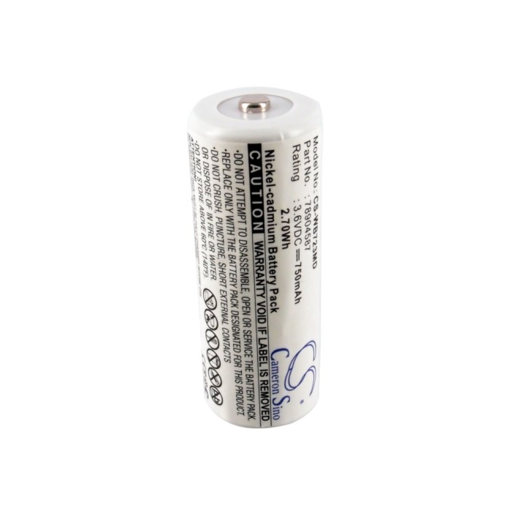 Batterier för medicintekniska produkter Diversified Medical CS-WB723MD