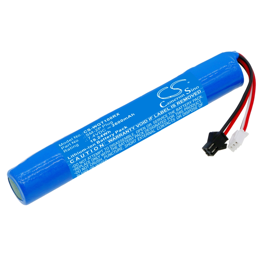 Batterier Ersätter 7.4V SM-2P Plug