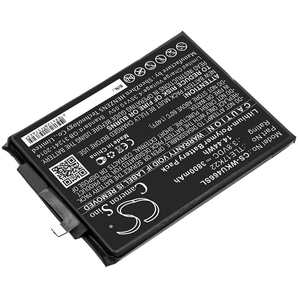 Batterier till mobiltelefoner Wiko CS-WKU466SL