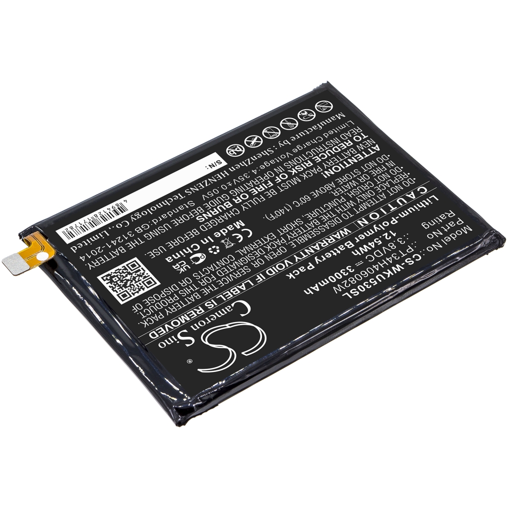 Mobile Phone Battery Wiko CS-WKU530SL