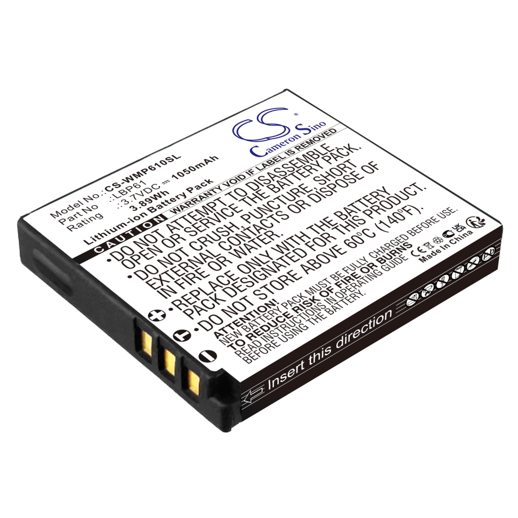 Audio device batteries Wisycom CS-WMP610SL