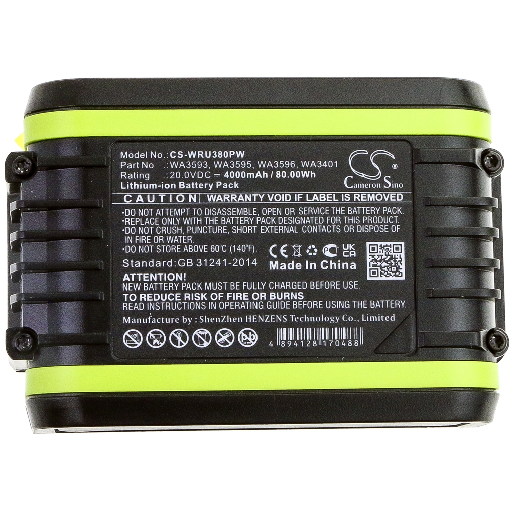Batterier Ersätter WA3593