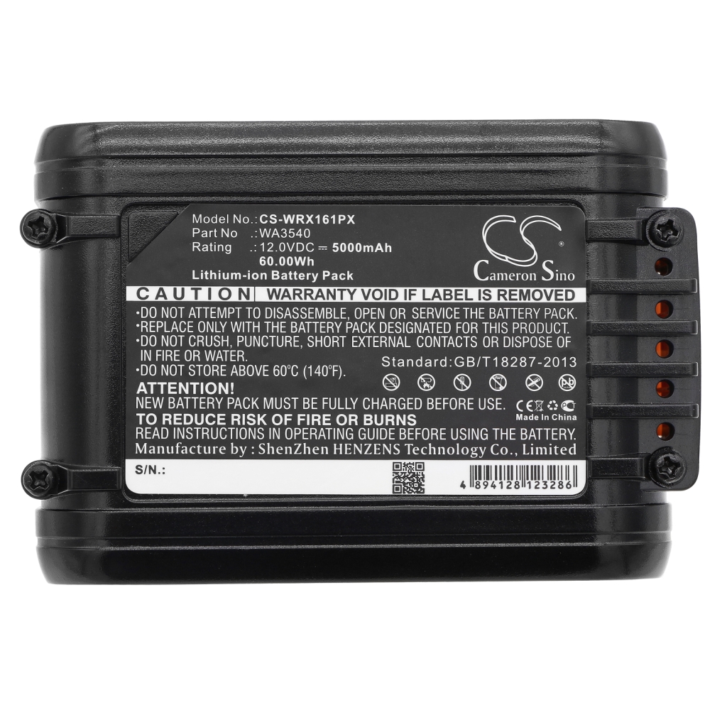 Battery industrial Worx WU137